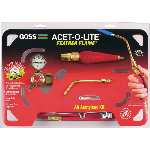 Air-Acetylene Feather Flame&reg; Torch Kits Ontario Packaging