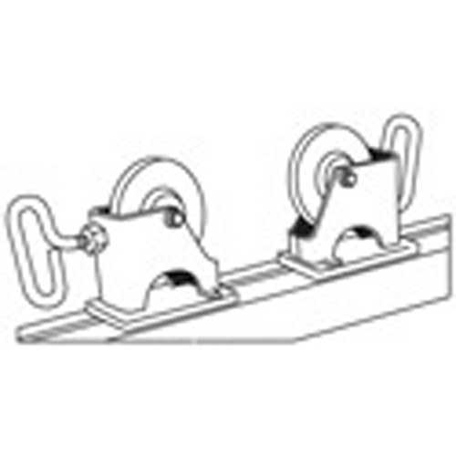 Support Adjust-A-Rolls, Capacit&eacute; de chargement 2000 lb, Capacit&eacute; max. de tuyau 36" Ontario Packaging