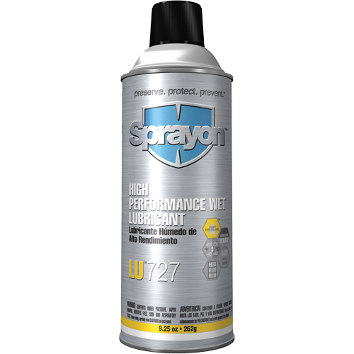 Lubrifiant humide haute performance LU727, Canette a&eacute;rosol Ontario Packaging