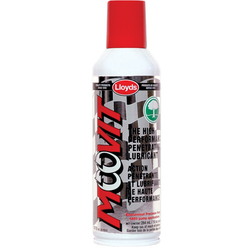 Moovit High Performance Lubricant, Aerosol Can/Trigger Bottle, 10 oz/10 oz. Ontario Packaging