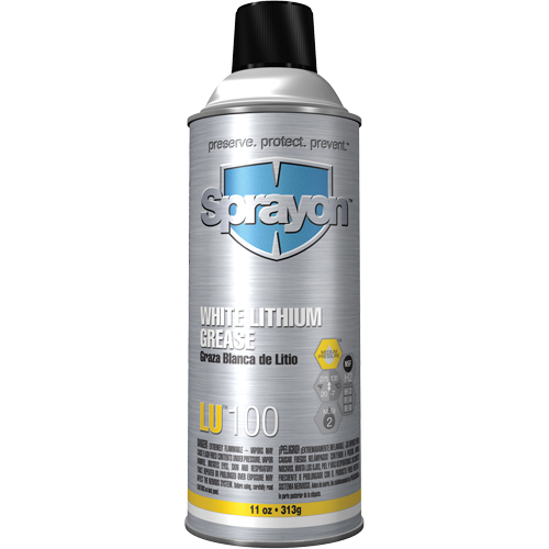 LU100 Lithium Grease, Aerosol Can Ontario Packaging