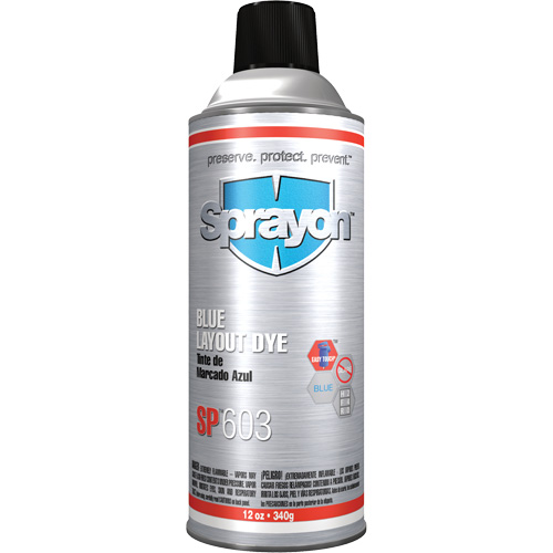 SP603 Blue Layout Dye, Blue, Can Ontario Packaging
