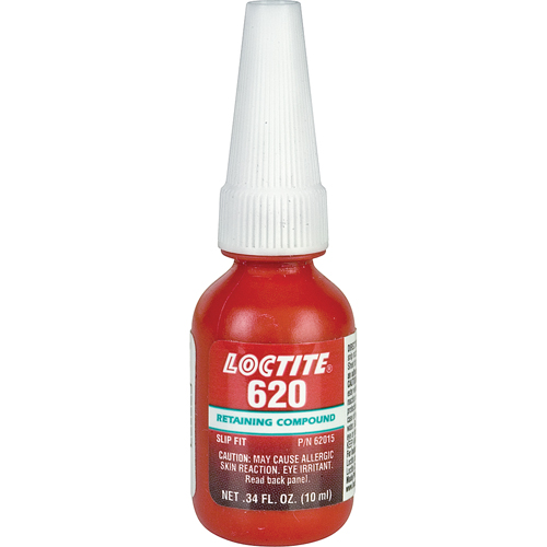 Compos&eacute; de retenue 620 haute temp&eacute;rature, 10 ml, Bouteille, Vert Ontario Packaging