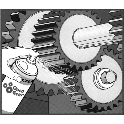 Lubrifiant OPEN GEAR, Canette a&eacute;rosol Ontario Packaging