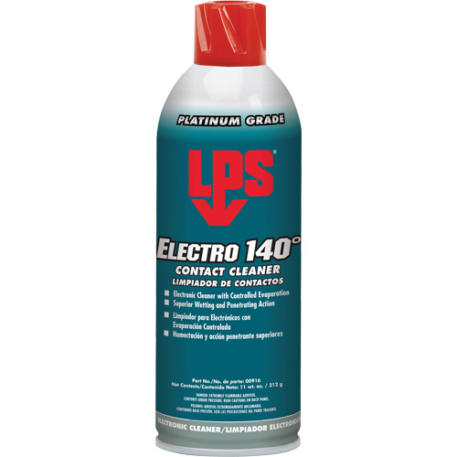 Electro 140° Contact Cleaner, Aerosol Can Ontario Packaging