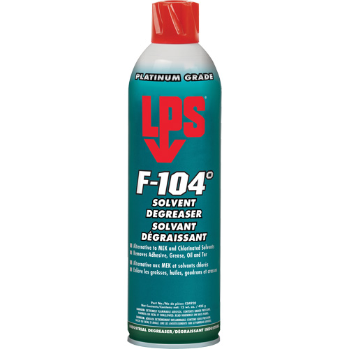 Solvant & d&eacute;graissant &agrave; &eacute;vaporation rapide F-104°, Canette a&eacute;rosol Ontario Packaging