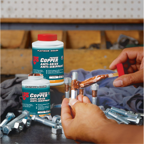 Copper Anti-Seize, 1 lbs., Bottle, 1800°F (982°C) Max Temp. Ontario Packaging