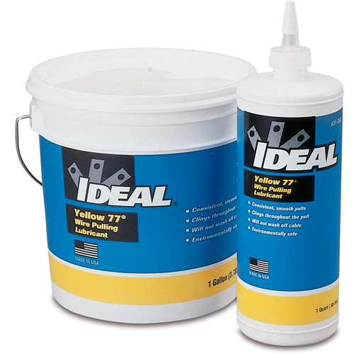 Lubrifiants pour tireur de c&acirc;ble Yellow 77, Seau Ontario Packaging