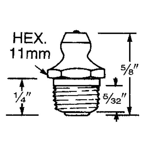 Fitting, 10 mm Thread Ontario Packaging