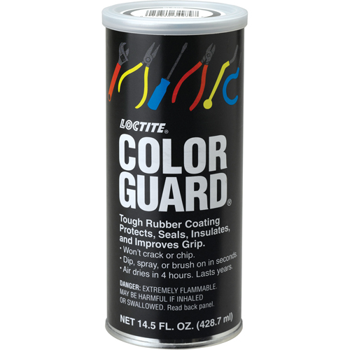 Rev&ecirc;tement de caoutchouc robuste Color Guard, Rouge, 14,5 oz liq., Canette Ontario Packaging