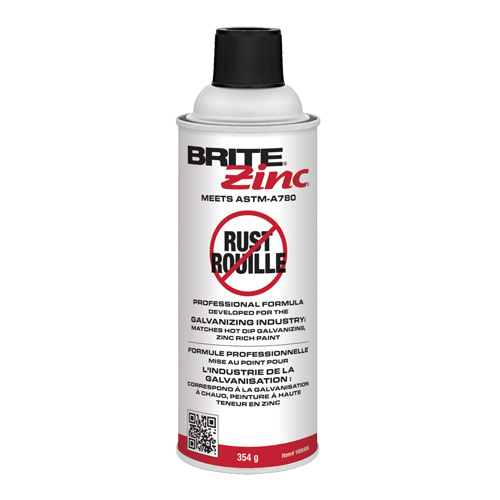 Inhibiteur de corrosion BRITE Zinc, Canette a&eacute;rosol Ontario Packaging