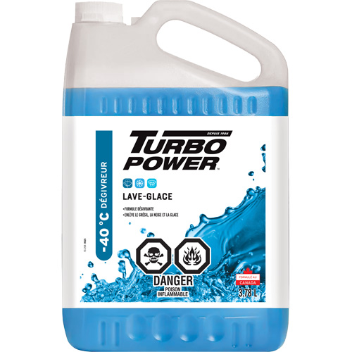 Liquide lave-glace toutes saisons Turbo Power, Cruche, 3,78 L Ontario Packaging