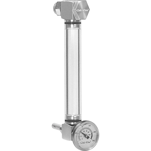 Indicateur de niveau &agrave; liquide en Rond Nylon, Filet&eacute;, 7" lo, 205°F (96,11° C) Ontario Packaging