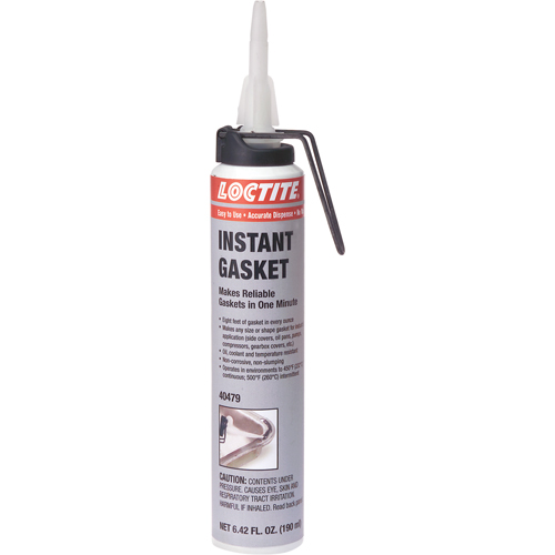 Instant Gasket, Cartridge, Black Ontario Packaging