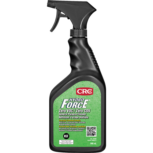 Nettoyants universels sans COV HydroForce, 946 ml, Bouteille &agrave; g&acirc;chette Ontario Packaging