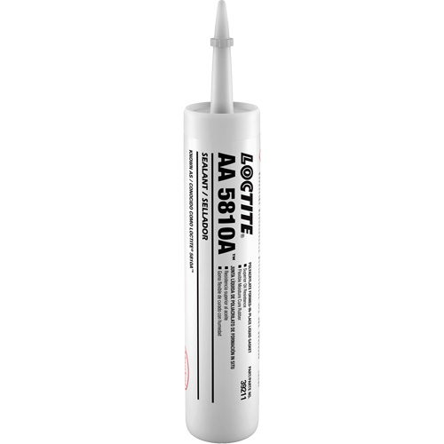 Polyacrylate Gasket Sealant 5810A Series, Cartridge, Black Ontario Packaging