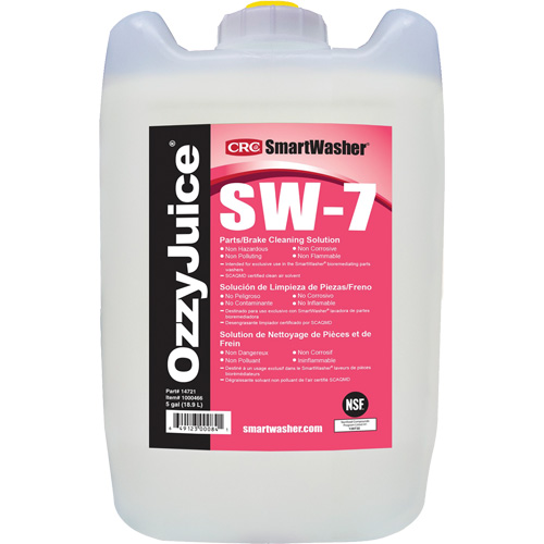 Solution nettoyante SmartWasher OzzyJuice, Cruche Ontario Packaging
