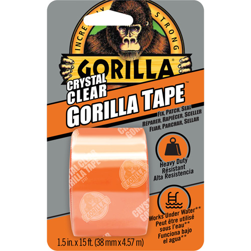 Repair Tape, 38 mm (1-1/2") x 4.5 m (15'), Clear Ontario Packaging