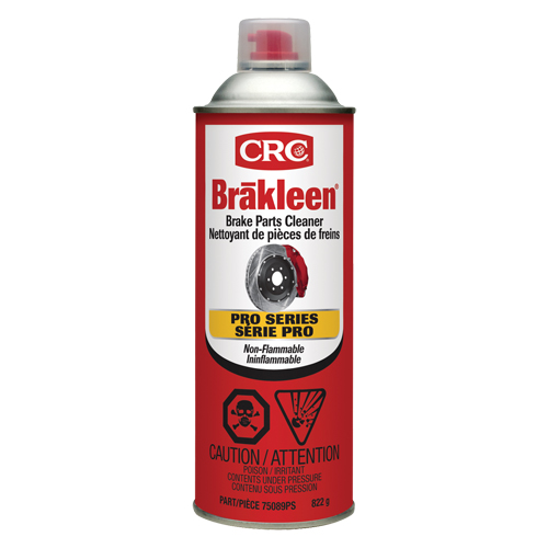 Brakleen&reg; Pro-Series Non-Flammable Brake Cleaner, Aerosol Can Ontario Packaging