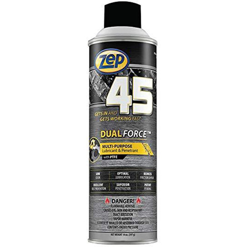 45 Dual Force Lubricant, Aerosol Can Ontario Packaging