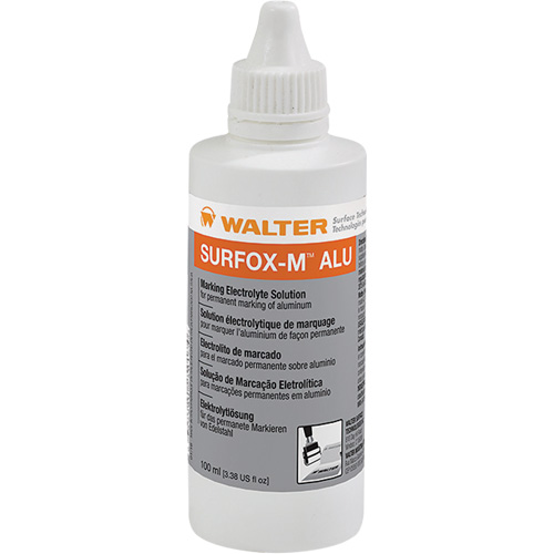 Solution &eacute;lectrolytique de marquage sur l'aluminium Surfox-M Ontario Packaging