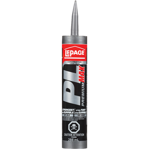 PL&reg; Premium Max Construction Adhesive Ontario Packaging