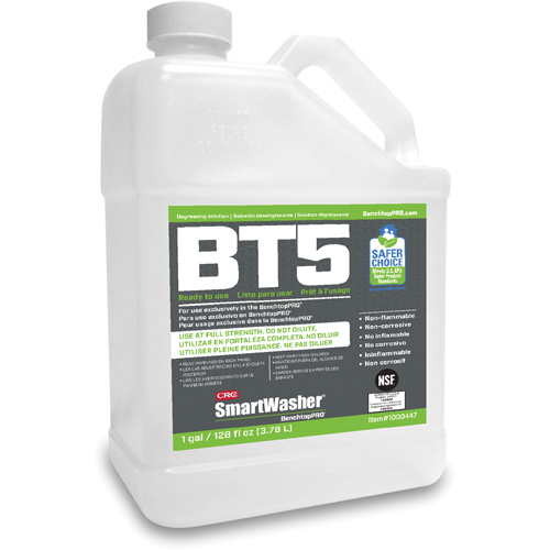 Solution de d&eacute;graissage BT5 pr&ecirc;te &agrave; lemploi, Cruche Ontario Packaging