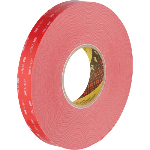 Ruban VHB, 32,9 m (108') lo x 1117,6 mm (44") la, 0,015 mm, Acrylique Ontario Packaging