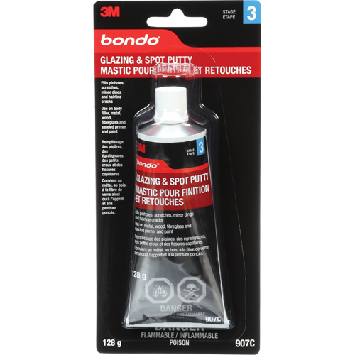 Mastic pour retouches et glaçage Bondo, 4,5 oz., Tube Ontario Packaging