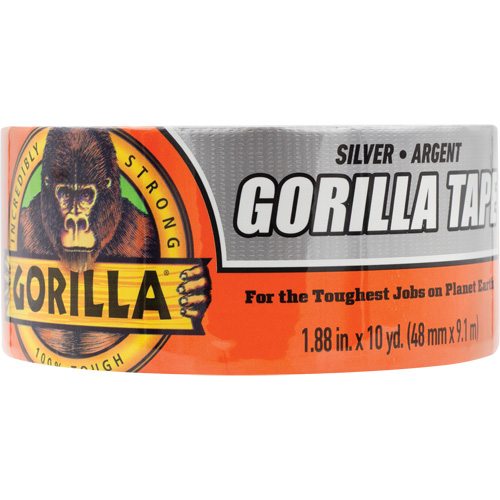 Duct Tape, 17 mils, Silver, 48 mm (2") x 9.14 m (30') Ontario Packaging