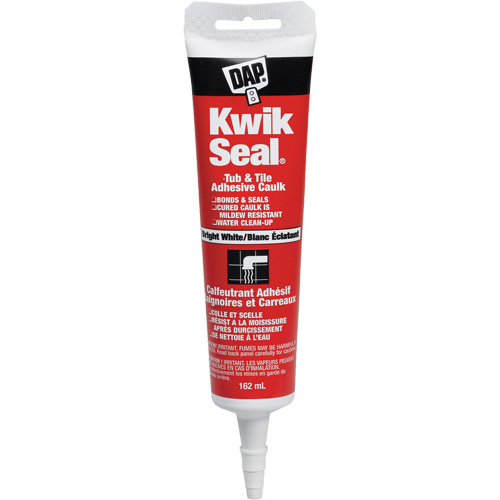Produit d'&eacute;tanch&eacute;it&eacute; adh&eacute;sif pour cuisines et salles de bain Kwik Seal Ontario Packaging