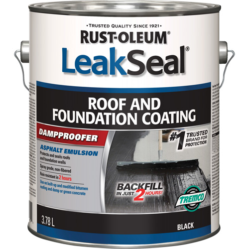 Rev&ecirc;tement de plancher et fondation LeakSeal Ontario Packaging