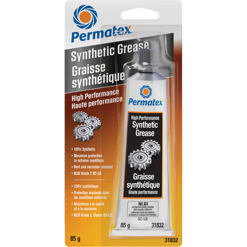 Permatex&reg; Multi-Purpose Synthetic Grease, 85 g, Tube Ontario Packaging