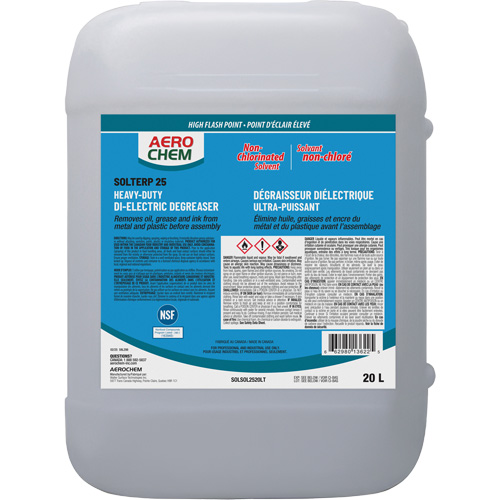 D&eacute;graissant di&eacute;lectrique SOLTERP 25 Ontario Packaging