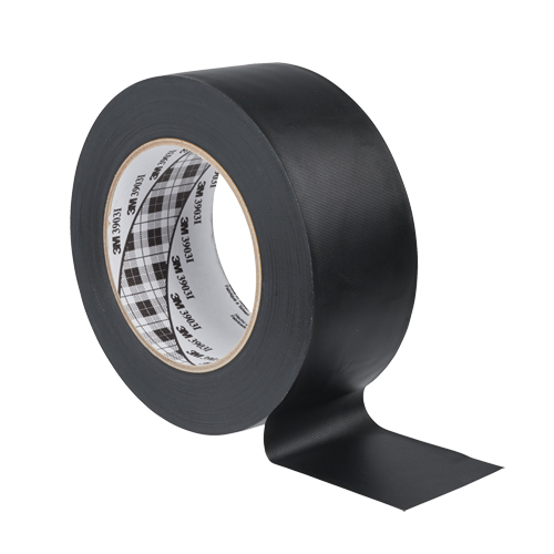 3903 Vinyl Duct Tape, 1245 mm (49") W x 46 m (151') L, 6.5 mils, Black Ontario Packaging
