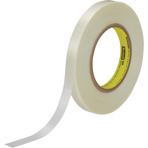 Ruban renforc&eacute; de filaments Scotch, &eacute;paisseur 6,6 mils, 9 mm (0,35") x 55 m (180')  Ontario Packaging