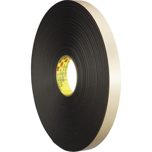 Ruban double face en mousse, 66 m (216') lo x 12,7 mm (1/2") la, 31 mils, Poly&eacute;thyl&egrave;ne Ontario Packaging