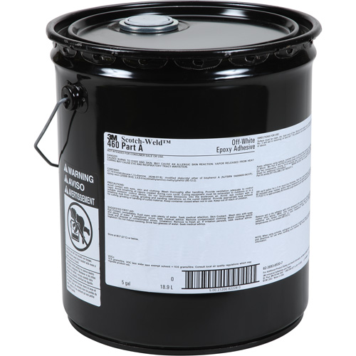 Adh&eacute;sif Scotch-Weld, 5 gal., Seau, Deux composants, Blanc cass&eacute; Ontario Packaging