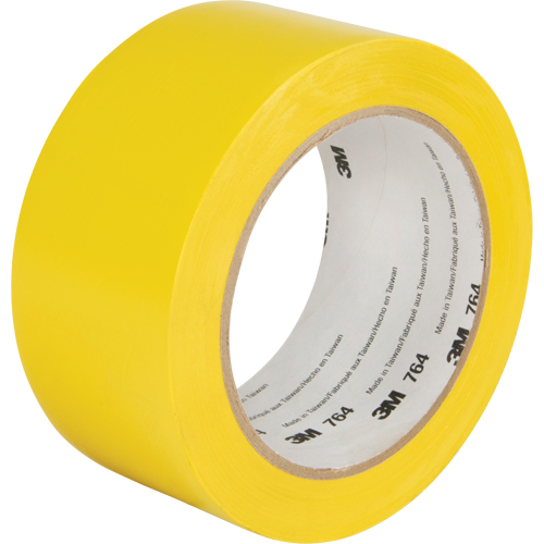 764 General-Purpose Vinyl Tape, 50.8 mm (2") W x 32.9 m (108') L, 5 mils, Yellow Ontario Packaging