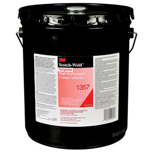 Neoprene High-Performance Contact Adhesive, Drum, 5 gal., Green Ontario Packaging