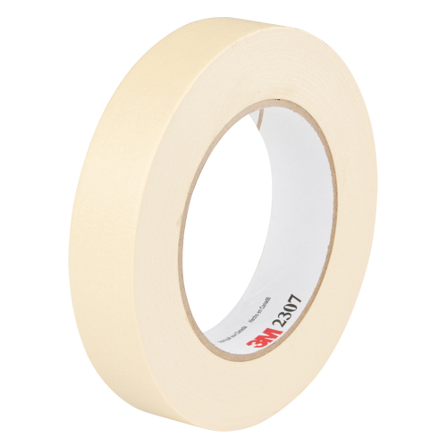 2307 Masking Tape, 24 mm (1") x 55 m (180'), Tan Ontario Packaging