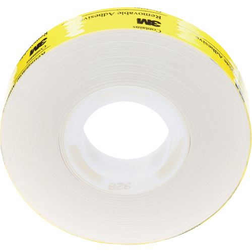 Ruban en tissu ATG repositionnable Scotch 928, 12,7 mm (1/2") x 16,5 m (54'), Transparent Ontario Packaging