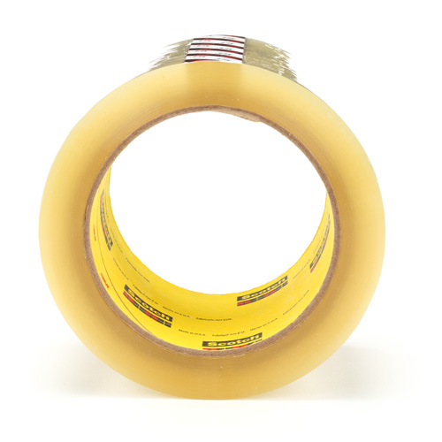 Ruban pour sceller les boîtes Scotch 375, Adh&eacute;sif Thermofusible, 3,1 mils, 72 mm (3") x 50 m (164') Ontario Packaging