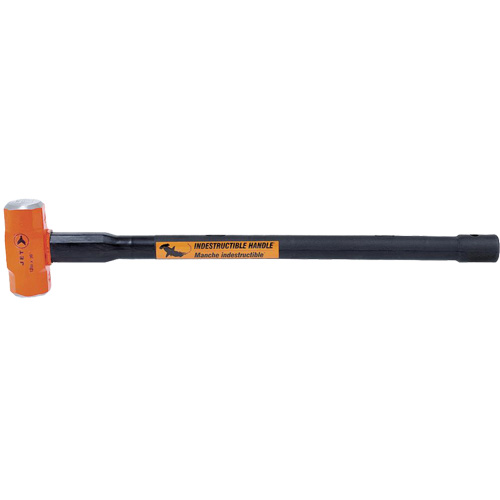 USH-1236 Super Heavy-Duty Indestructible Handle Sledge Hammer, 12 lbs., 36", Solid Steel Handle Ontario Packaging