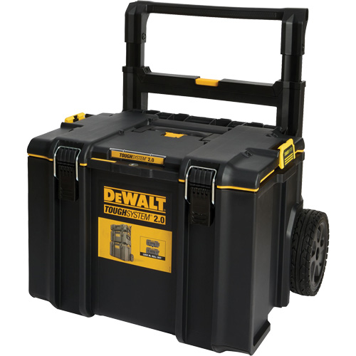 ToughSystem&reg; 2.0 Rolling Toolbox, 23-69/100" x 19-79/100" x 38-7/10", Black Ontario Packaging