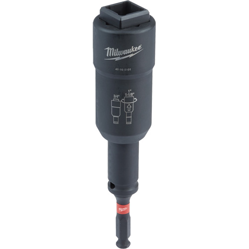 Douille utilitaire de distribution 3 en 1 pour monteur de ligne Shockwave, &agrave; cliquer, Entraînement 1/2" carr&eacute; Ontario Packaging