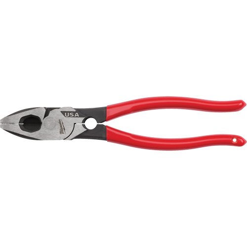 Lineman's Dipped Grip Pliers with Thread Cleaner Ontario Packaging
