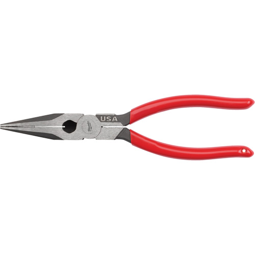 Long Nose Dipped Grip Pliers, 8" L Ontario Packaging