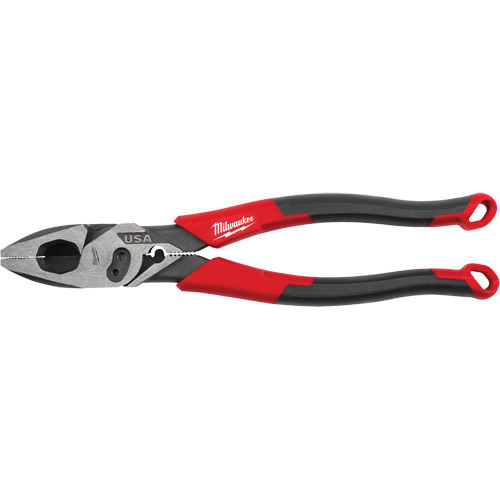 Lineman's Comfort Grip Pliers with Crimper & Bolt Cutter Ontario Packaging