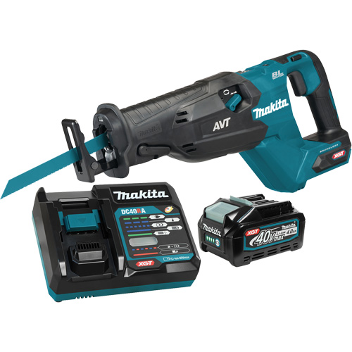 Scie alternative sans fil avec moteur sans balai XGT, 40 V, Lithium-ion Bloc-pile, 0-3000 coups/min Ontario Packaging